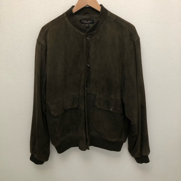 Golden Bear Other - Golden Bear Sportswear Suede Bomber Jacket